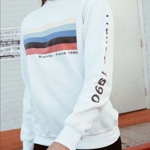 Brandy Melville Erica France Biarritz Sweatshirt